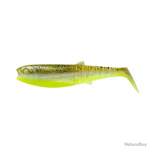 Leurre Souple Savage Gear Cannibal Shad 17,5cm 17,5cm par 2 52g GREEN PEARL YELLOW