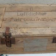 Caisse de munitions militaire Allemande en bois - Atelier des Curieux