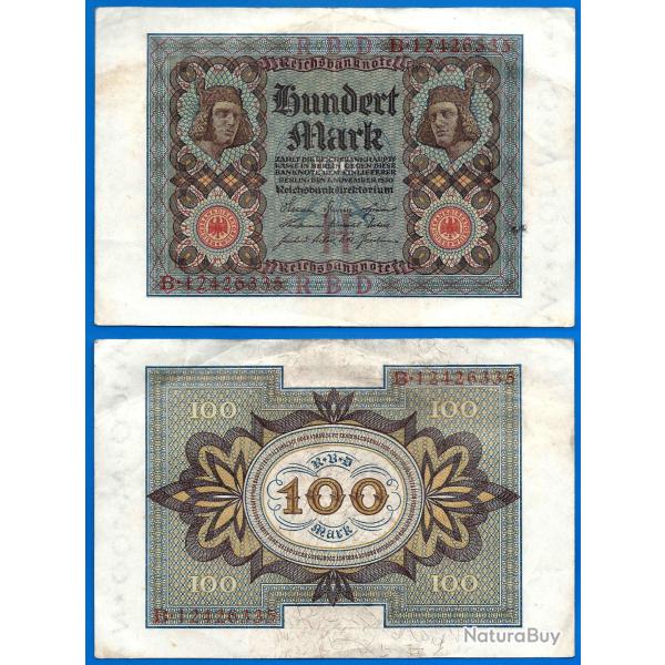 Allemagne 100 Mark 1920 Marks Reichsbanknote Billet