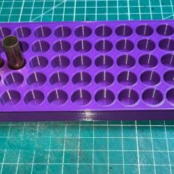 Plateau de rechargement violet optimisé pour le 44 remington magnum / 44 spécial
