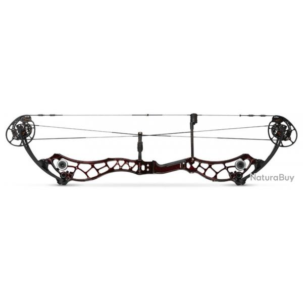 BOWTECH - RECKONING 36 G2 Medium 50-60 # DROITIER (RH) METALLIC RED/BLACK