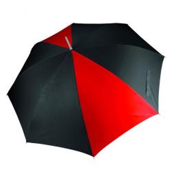 Parapluie noir/rouge diametre 100cm - KI2007