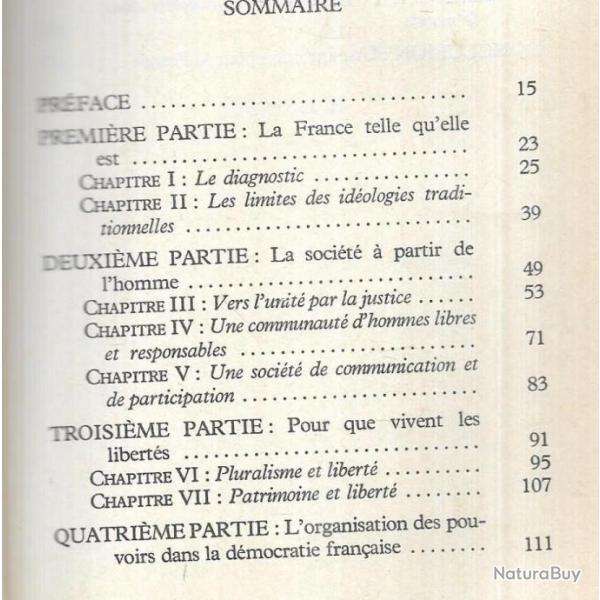 Dmocratie franaise par Valry giscard d'estaing. politique vge , dfraichi