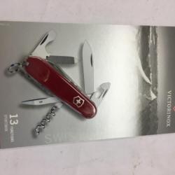 Couteau victorinox modèle sportman  rouge