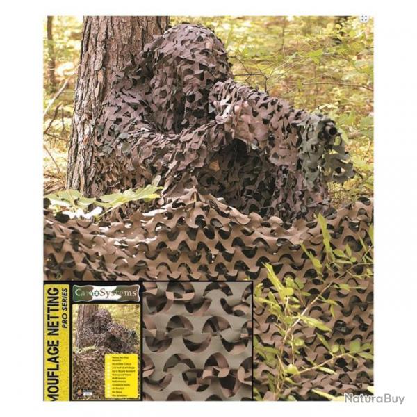 Filet de camouflage 6 x 2.4 m Mil-Tec - Woodland - 2.4m x 6m