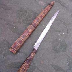 couteau africaine avec gaine 31 cm