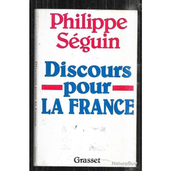 discours pour la france de philippe seguin , politique franaise