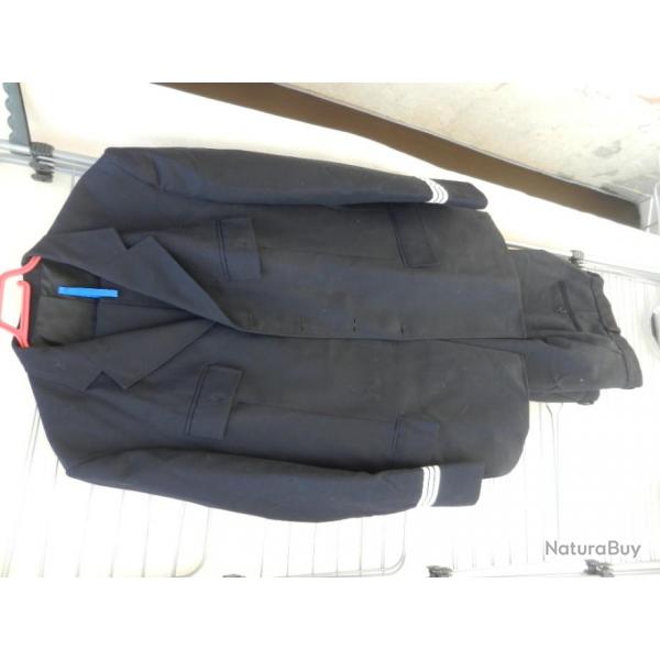 ancienne tenue veste pantalon militaire franais officier (Capitaine)