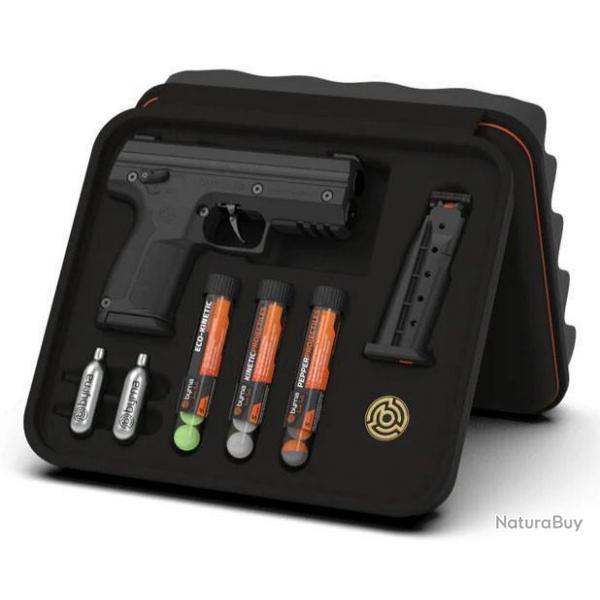 PACK COMPLET DEFENSE BYRNA SD NOIR - CO2 -  CALIBRE 68