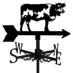 GIROUETTE en Metal - Motif Vache - Stock France/Expedition Rapide