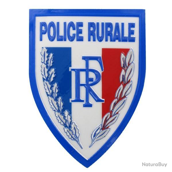 Ecusson Police Rurale plastifi