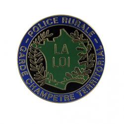 Médaille de porte carte Garde Champêtre