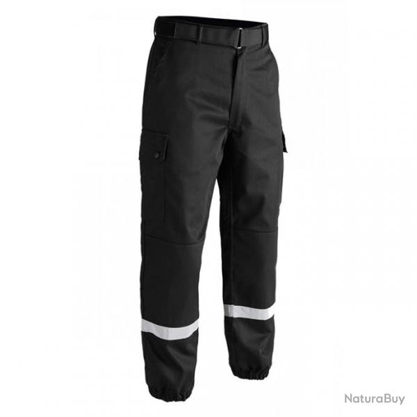 Pantalon Scurit F2 noir bande grise