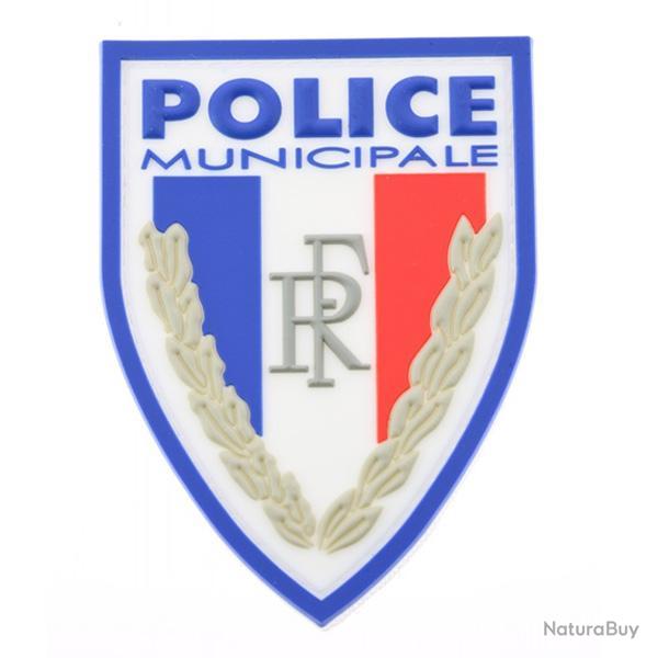 Ecusson Police Municipale PVC souple