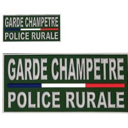 Panneau PVC GARDE CHAMPETRE - POLICE RURALE