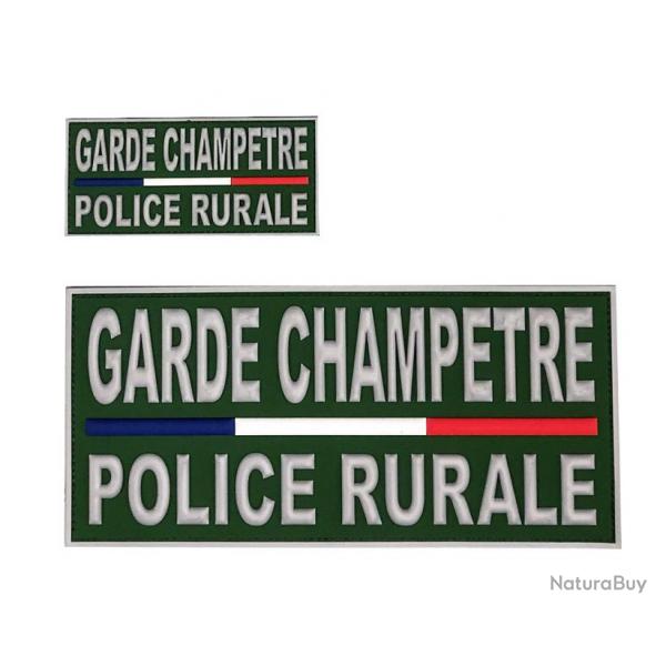 Panneau PVC GARDE CHAMPETRE - POLICE RURALE