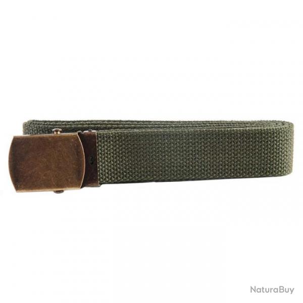 Ceinture toile 30mm boucle brosse