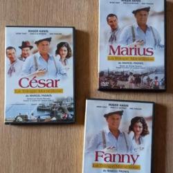 3 DVD : MARIUS - FANNY - CÉSAR Trilogie Marseillaise