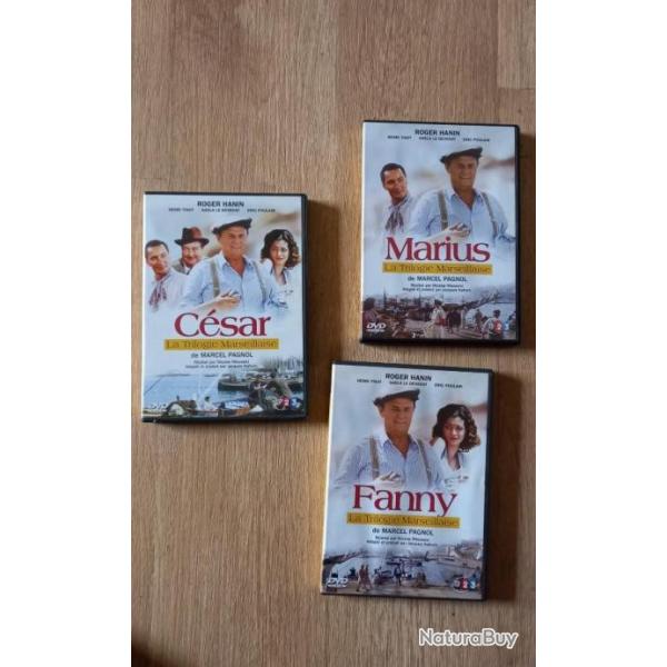 3 DVD : MARIUS - FANNY - CSAR Trilogie Marseillaise