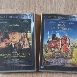 2 DVD : MANON DES SOURCES - JEAN DE FLORETTE (sous blinster / NEUF)