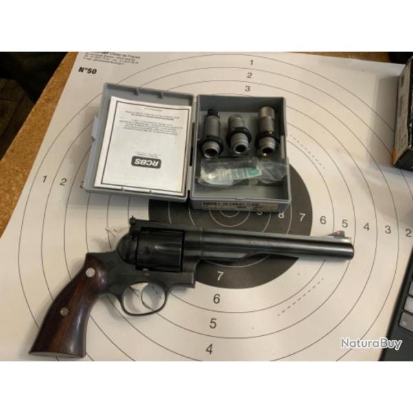 REVOLVER RUGER REDHAWK  CAL 41 MAG + OUTILS RECHARGEMENT CAL 41