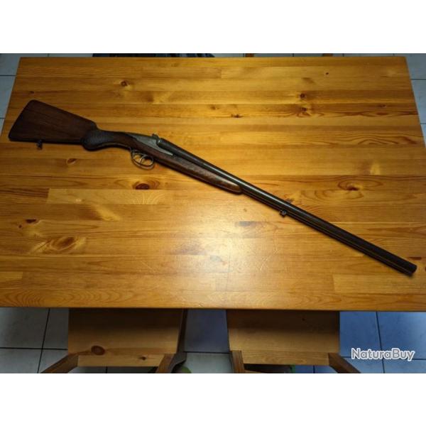 Darne Francisque Fusil de chasse juxtapos calibre 12/65 18,3 Stphanois 7142