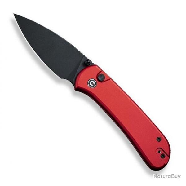 Couteau "Qubit" blackwash, Couleur rouge [Civivi]