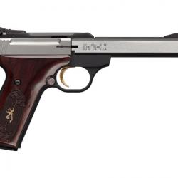 Pistolet Browning Buck Mark  Medallion Stainless  calibre 22lr