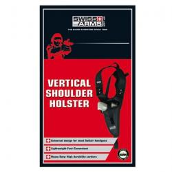 Holster d'épaule vertical noir droitier | Swiss arms (603613 | 3559966036136)