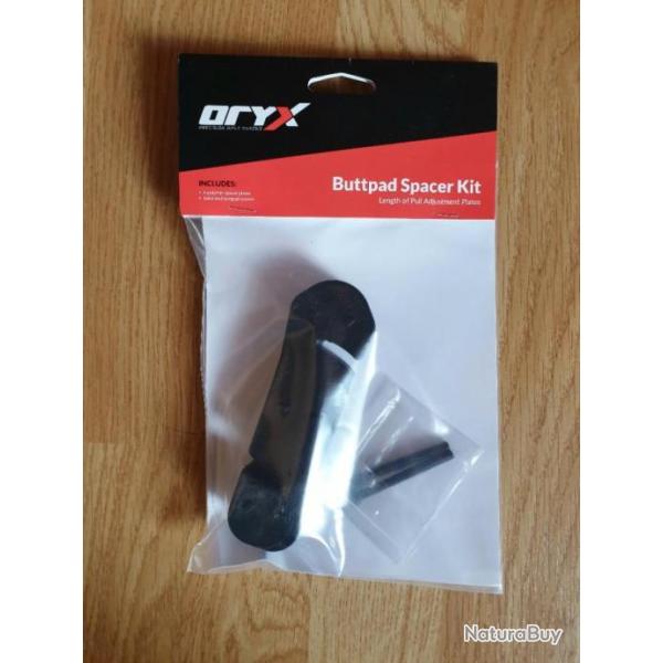 ORYX intercalaires / spacer kit X4 noir