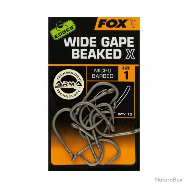 Hamecon Fox Edges Armapoint Wide Gape Beaked X N2
