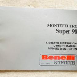 Notice Fusil Benelli modele Super 90 Occasion