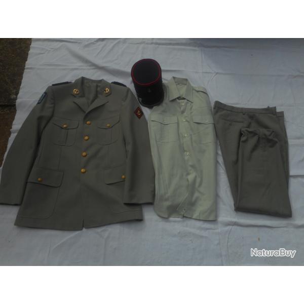 belle uniforme de sortie/ parade gris clair TDM N1
