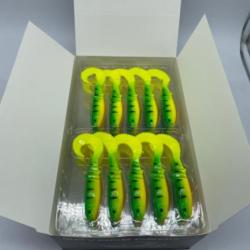 Boîte de leurre souple Savage Gear Cannibal curtail 12,5 cm verts