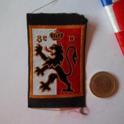 insigne tissu de la 8e Division d'Infanterie