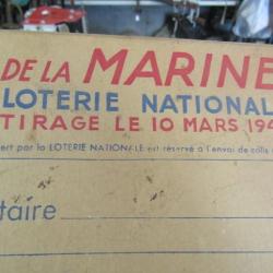 carton offert par loterie pour que les soldat envois ww2  seconde guerre 2GM