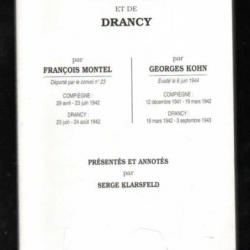 journal de compiègne et de drancy par françois montel et georges kohn