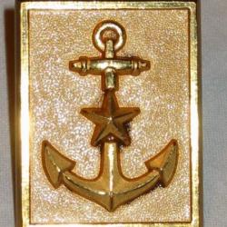 insigne ancre de la Marine avec épingle de fixation