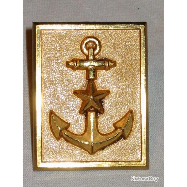 insigne ancre de la Marine avec pingle de fixation