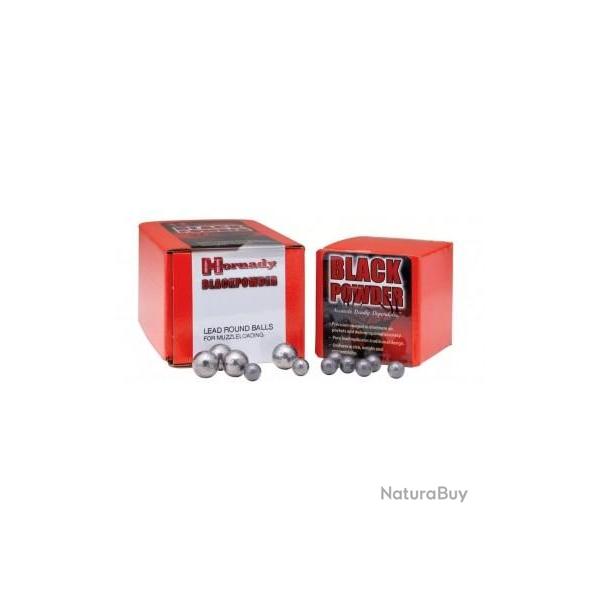 Boite de 100 ogives rondes Hornady 44 .451 poudre noire