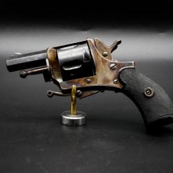 Magnifique Revolver Type Bulldog Jaspé Dieudonné Debouxthay cal 320