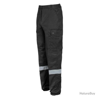 Pantalon Cyclisme Femme Muddy Fox – Noir, Rembourré, Bandes Réfléchissantes – Taille UK18/US14