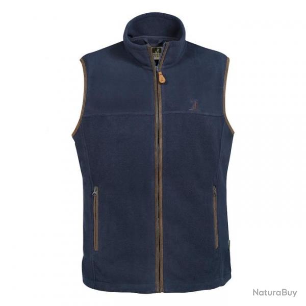 GILET POLAIRE SCOTLAND BLEU