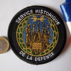 écusson obsolète militaire collection " service historique de la Défense " insigne tissu