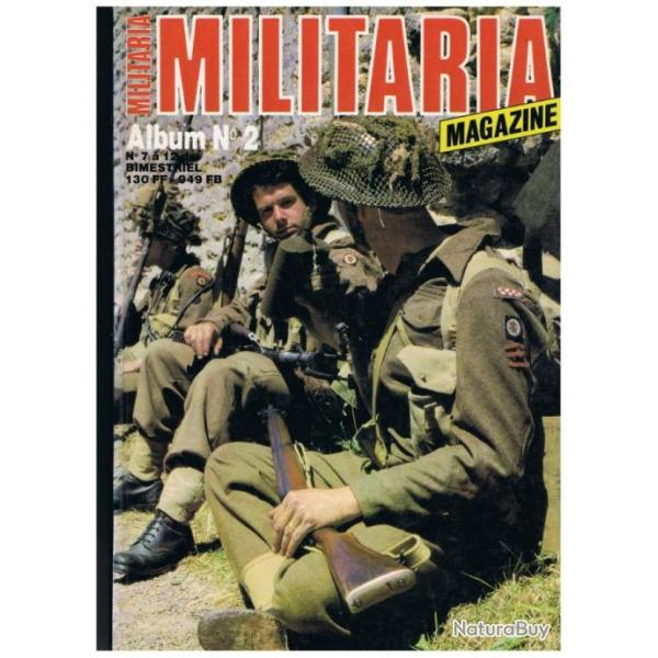 Reliure N2 de militaria magazine du N7 au N12