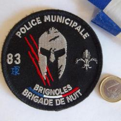 écusson collection police brigade nuit Brignoles Var