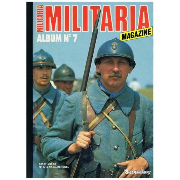Reliure N7 de militaria magazine du N37 au N42