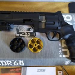 Revolver de défense CO2 T4E HDR68 Umarex cal. 68 16 joules + nombreux accessoires et munitions