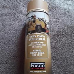 Bombe de peinture Fosco beige ral 1011 occasion