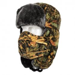 Bonnet Cagoule Camouflage 1 Chapeau Polaire Protection Visage Chasse Tir Pèche Airsoft Randonnée